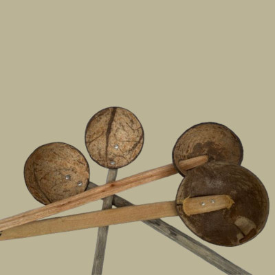 Coconut Shell Wooden Ladle
