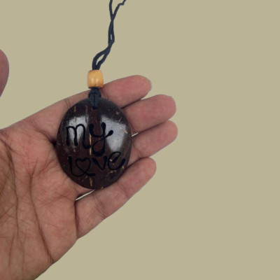  Handcrafted Coconut Necklace