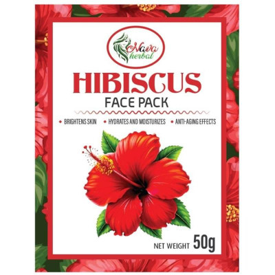 Hibiscus face pack